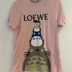 Loewe Pink Totoro Graphic Tee
